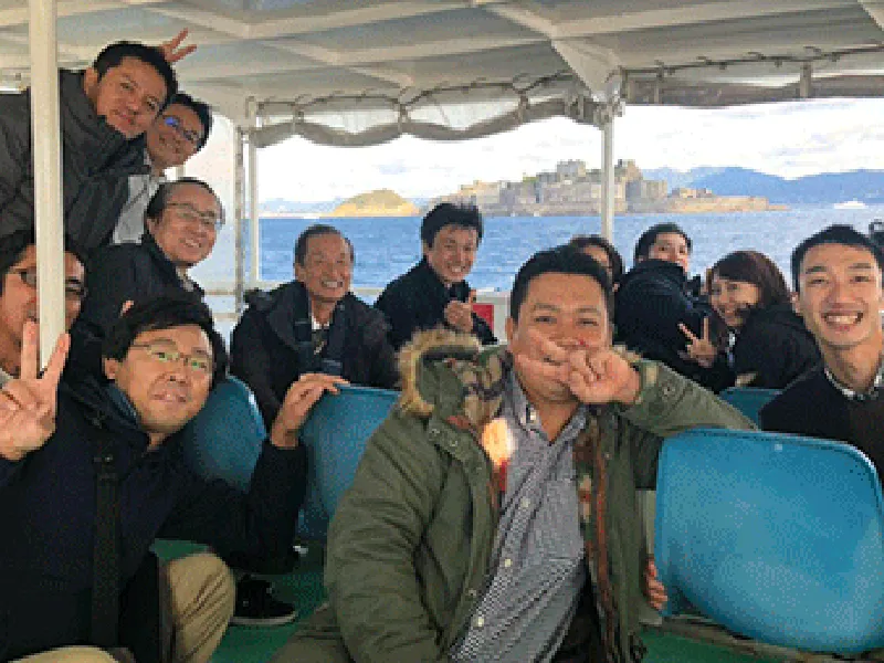 職員旅行の様子 写真